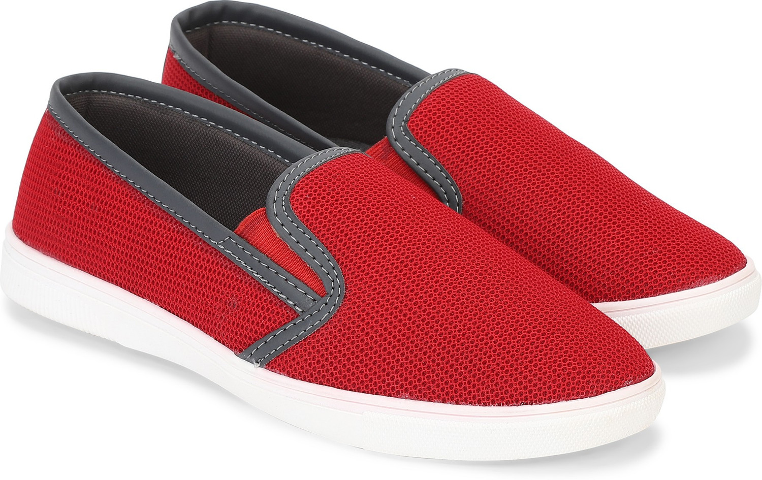 PROVOGUE Slip On Sneakers For Men Red Price History