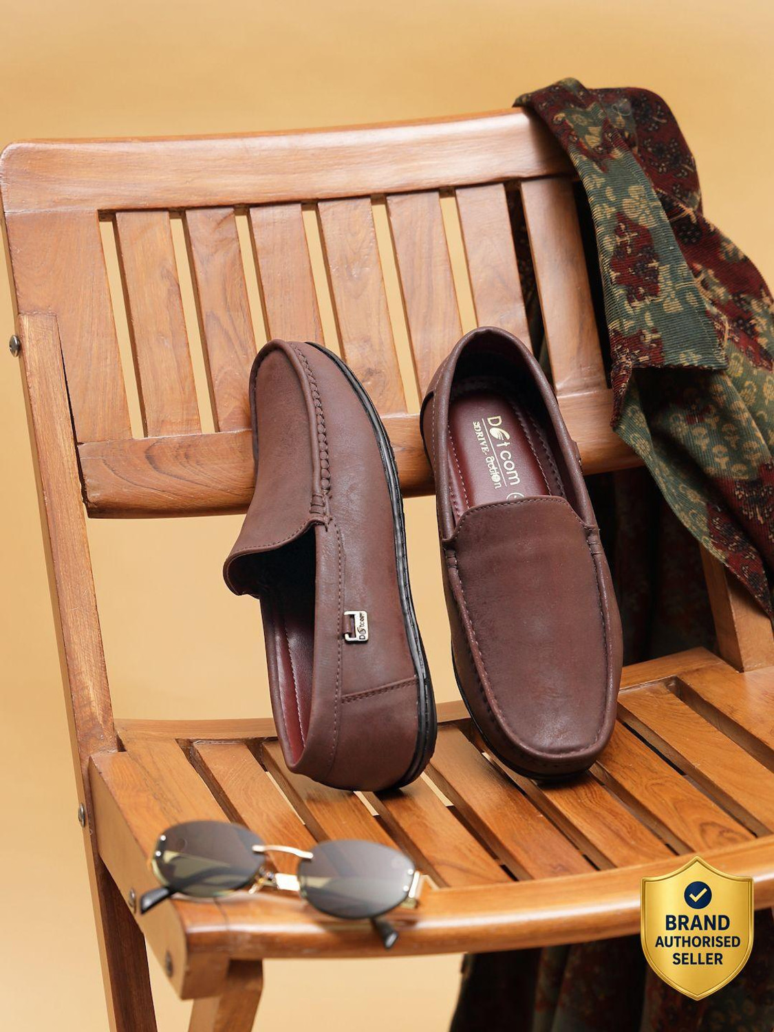 Image of house of common Loafers For Men (Brown , 6)