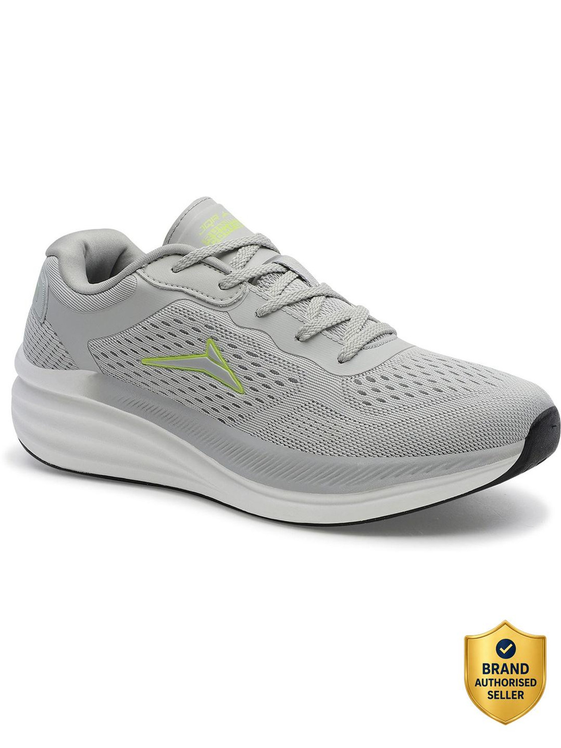 Image of Bacan Men's Premium Casual Sneakers | Stylish Lace-Up Shoes for Daily & Outdoor Wear Running Shoes For Men (Grey , 9)