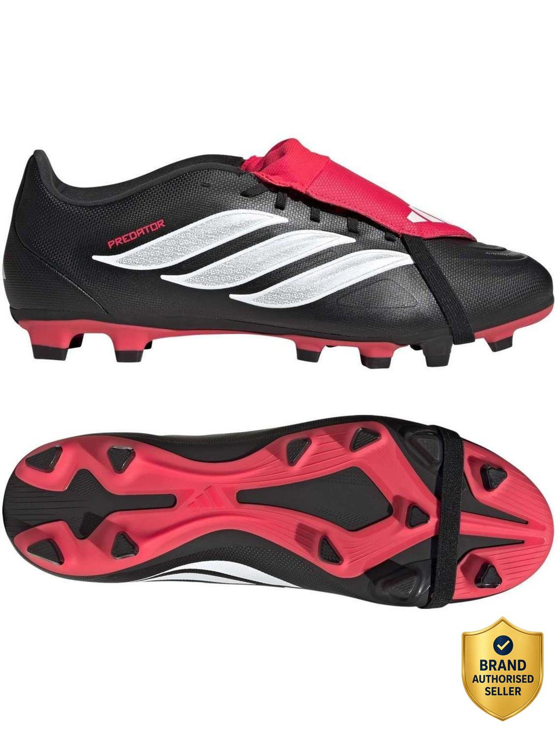 Image of ADIDAS PREDATOR LEAGUE FG Football Shoes For Men (Black , 8.5)