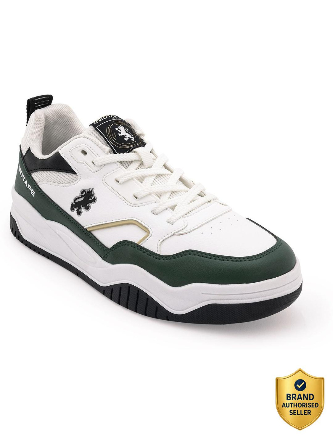RED TAPE Sneakers for Men | Premium PU Finish, Lace-Up Closure & Stylish Uplift Sneakers For Men