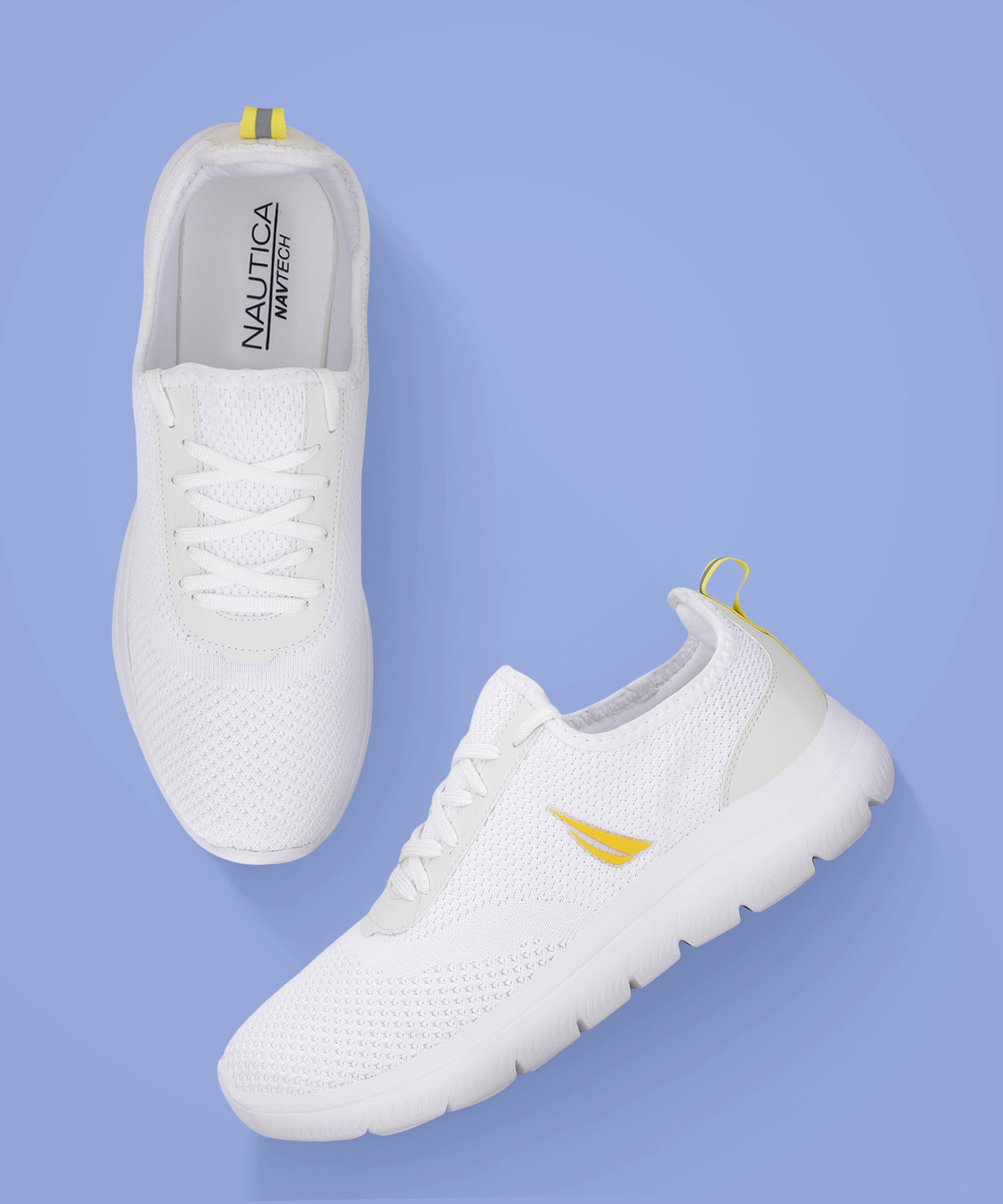 NAUTICA Walking Shoes For Men White 7 Price History