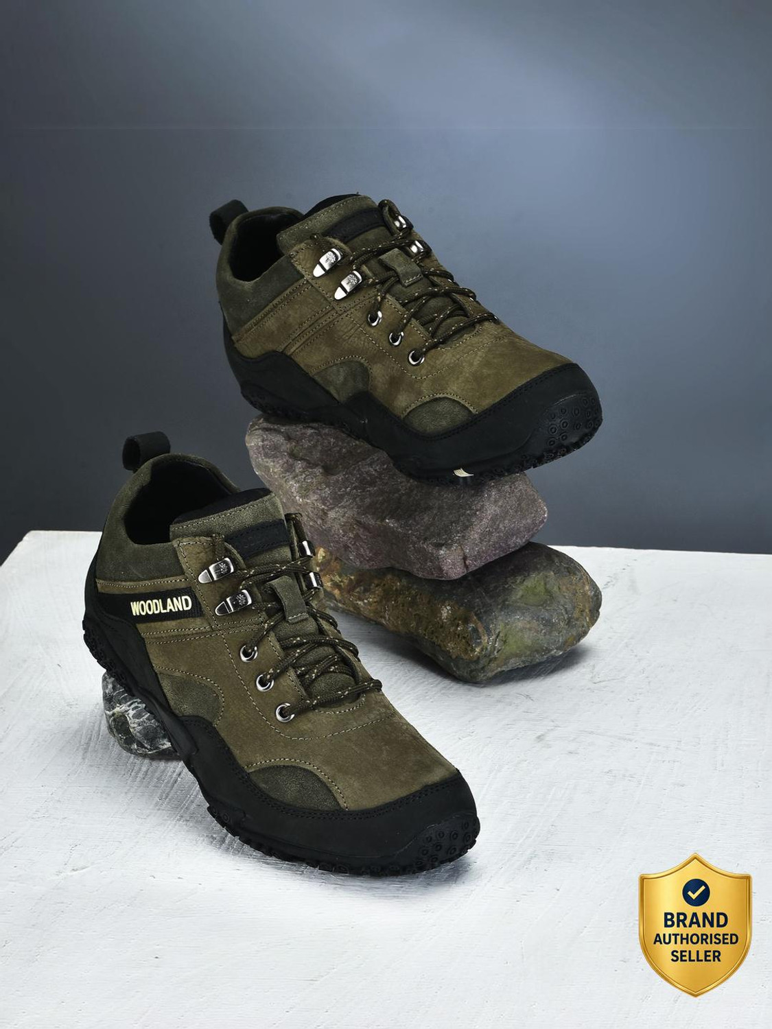 Image of WOODLAND Outdoors For Men (Black , 9)