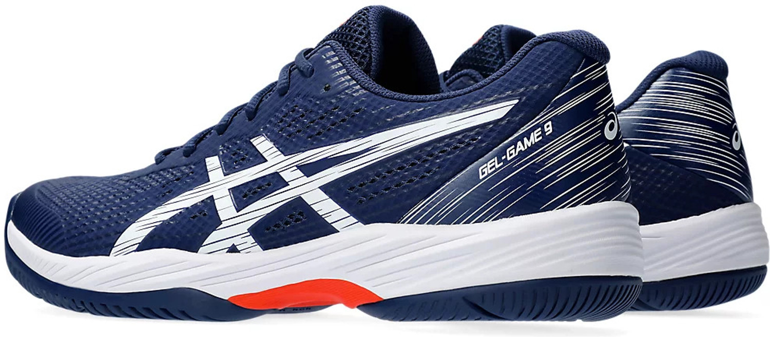 Image of Asics GEL-GAME 9 Tennis Shoes For Men (Blue , 12)