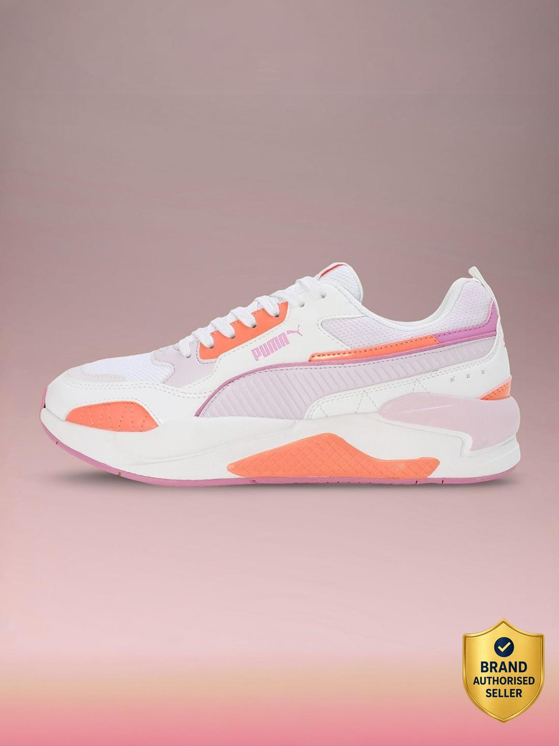 Image of PUMA Cruise Rider Badge Wns Sneakers For Women (White , 3.5)