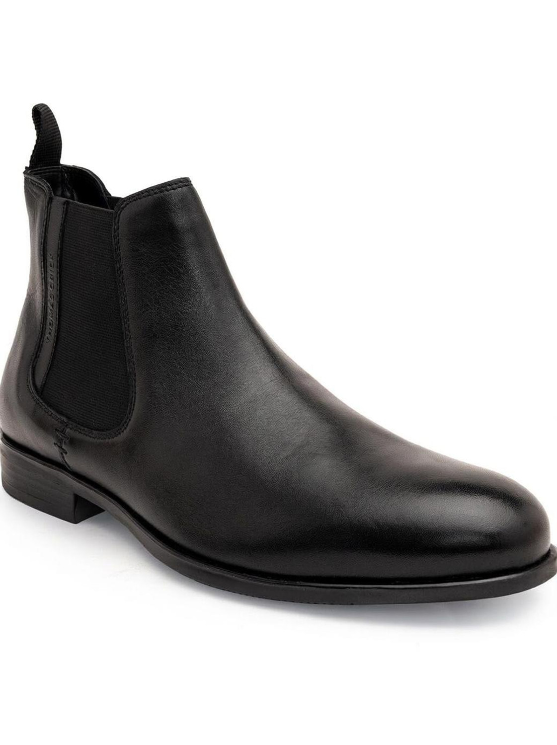 THOMAS CRICK Premium Leather Pull Tab Elasticated Side Cushioned Insol