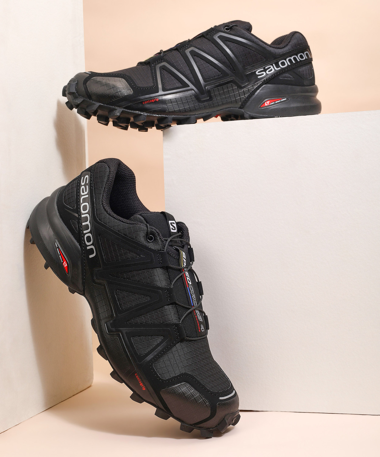 SALOMON Speedcross 4 Trail Running Shoes For Men Black 8 Price History