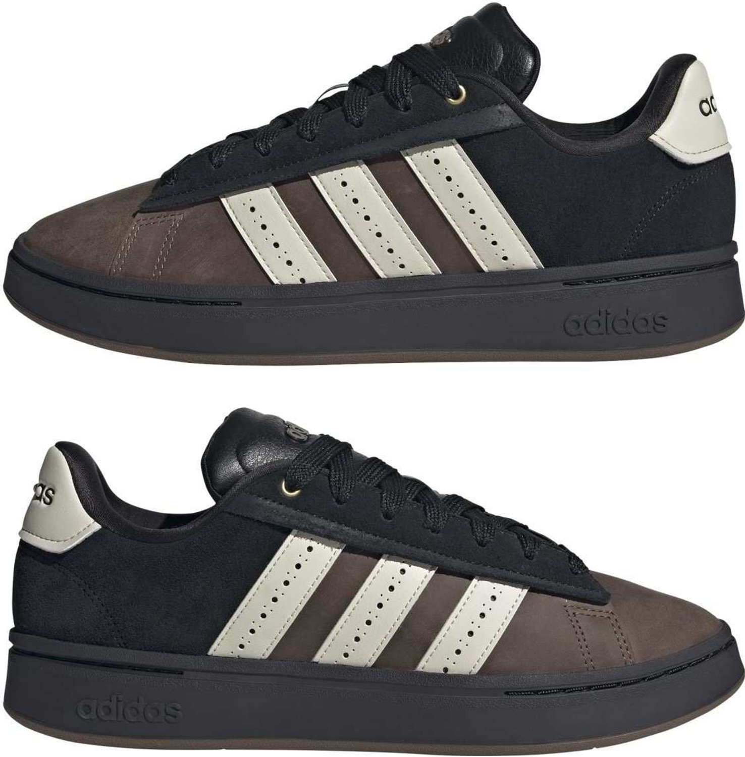 Image of ADIDAS GRAND COURT ALPHA 00s Sneakers For Men (Brown , 10)