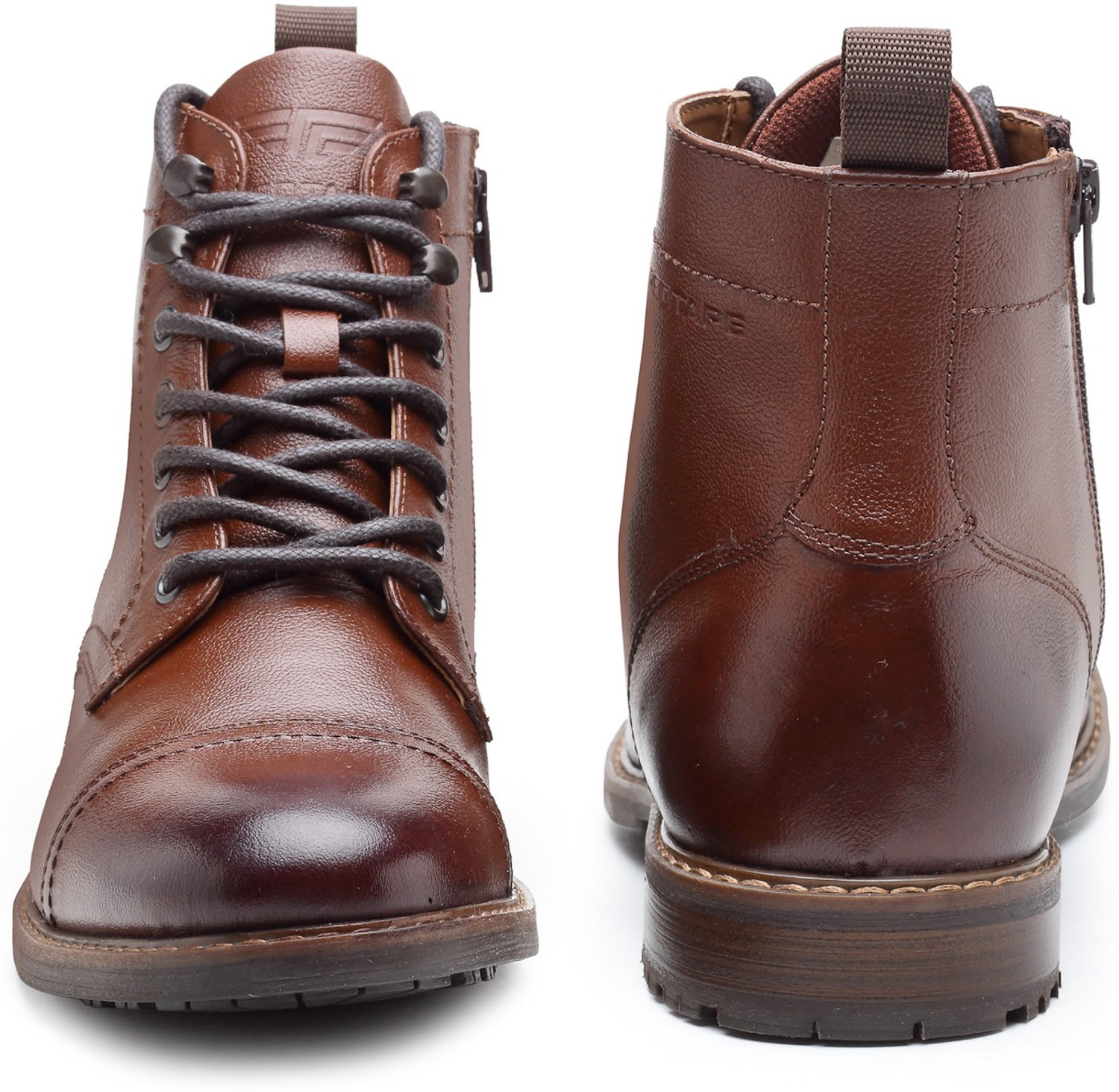 Image of RED TAPE Ankle Length Boots for Men | Soft Cushioned Insole, Slip-Resistance Boots For Men