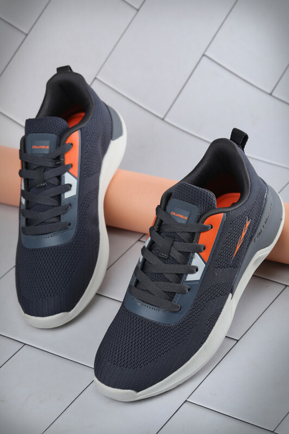 Columbus navy blue shoes sale
