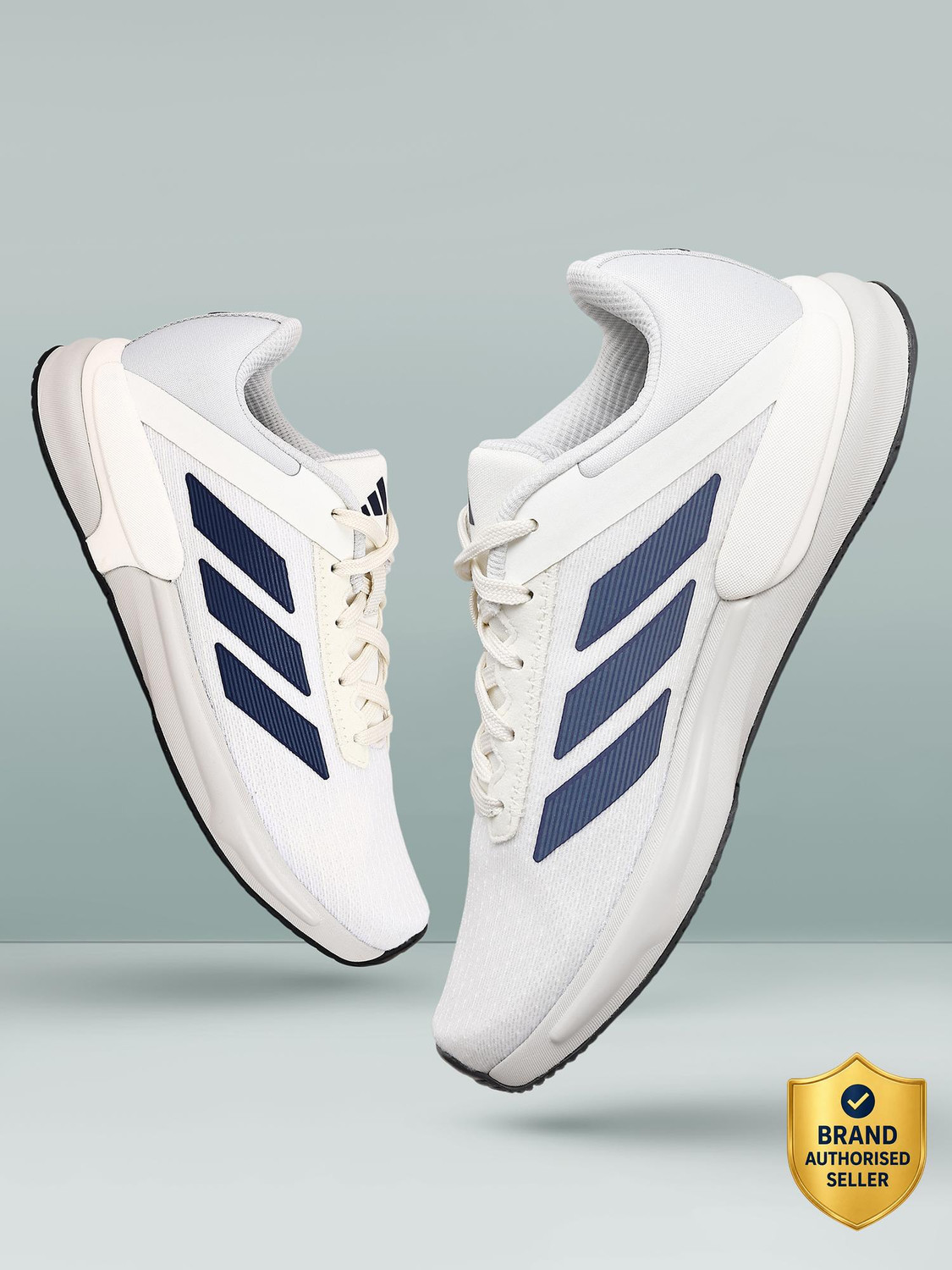 Image of ADIDAS Flexion ST Running Shoes For Men (White , 12)