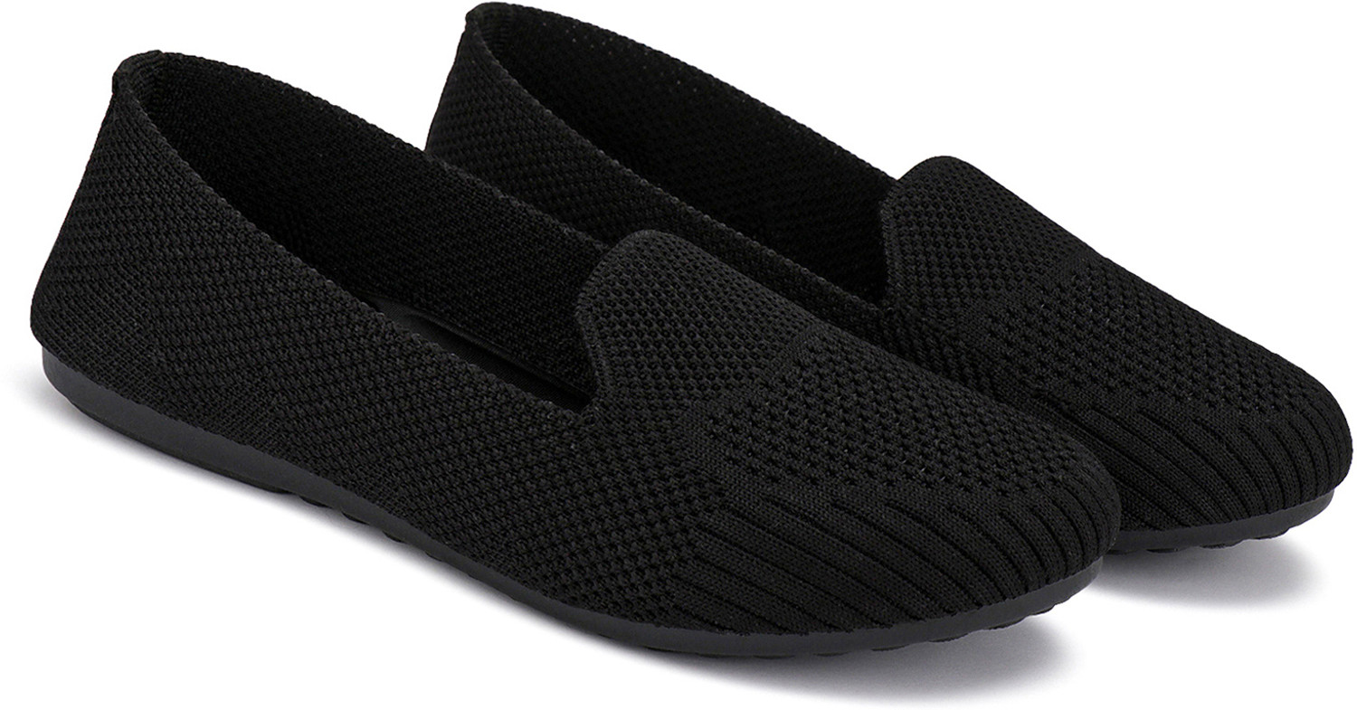Image of TOSHINA SHOES KING Bellies Slip On For Women (Black , 8)