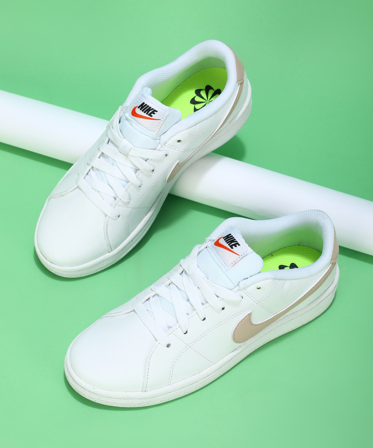 Nike court royale white sneakers india online