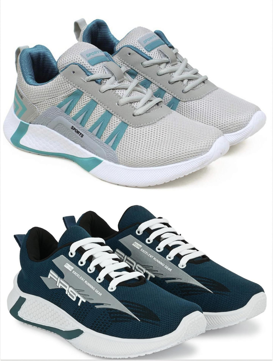 Image of Free Kicks FK-201 Lightweight Casuals For Men (Blue , 9)