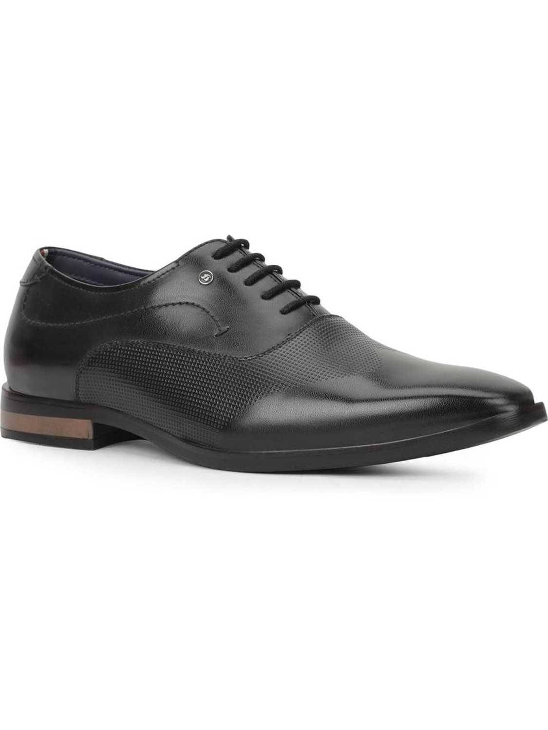 Image of Bata Derby For Men (Black , 5)