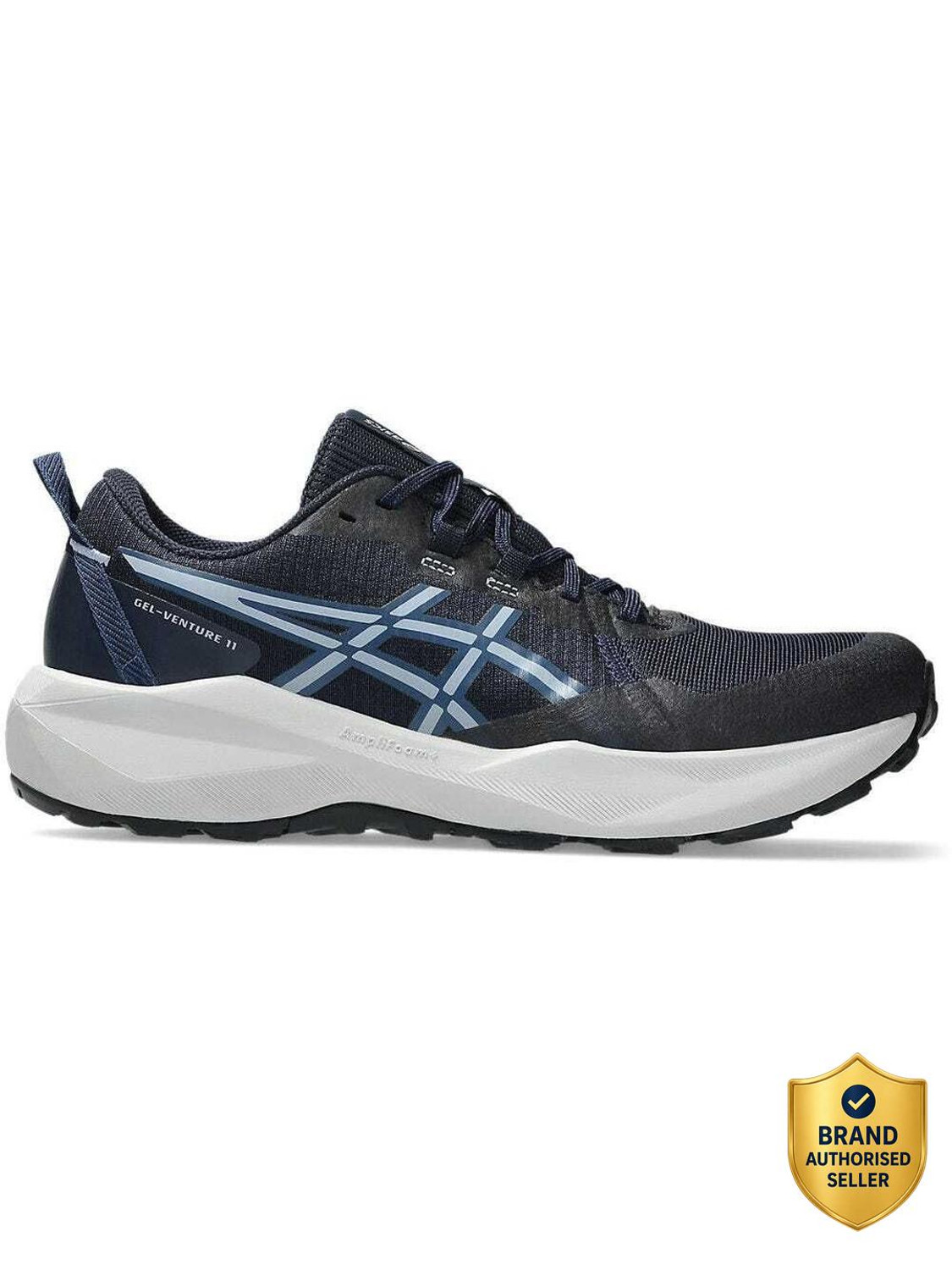Image of Asics Trabuco Terra 2 Running Shoes For Men (Blue , 12)
