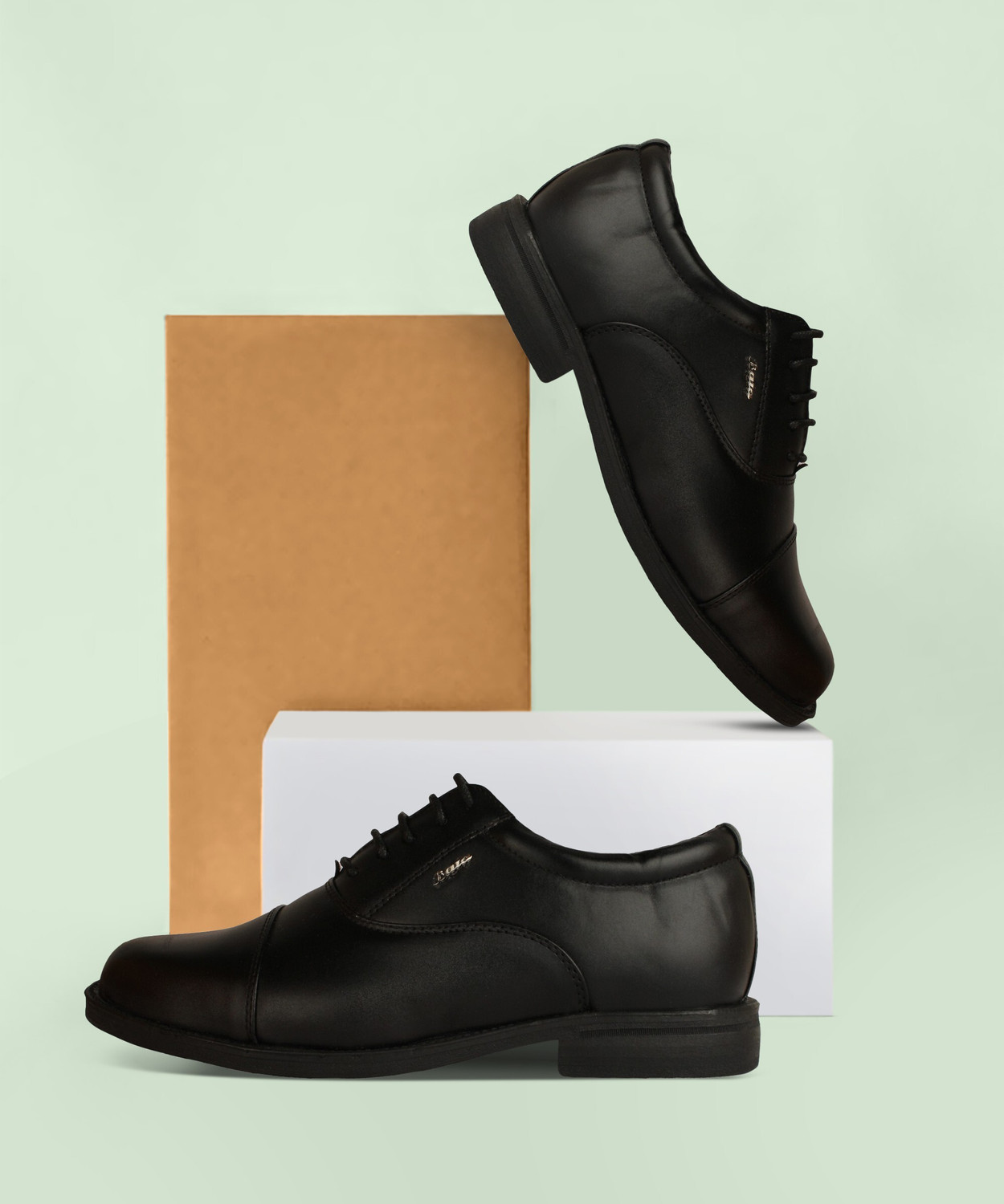 Formal Shoes Lace Up For Men  (Black)