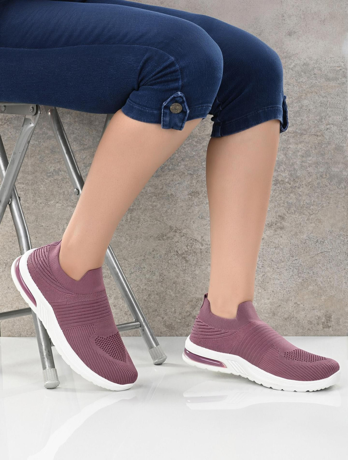 Walking Shoes For Women  (Pink)