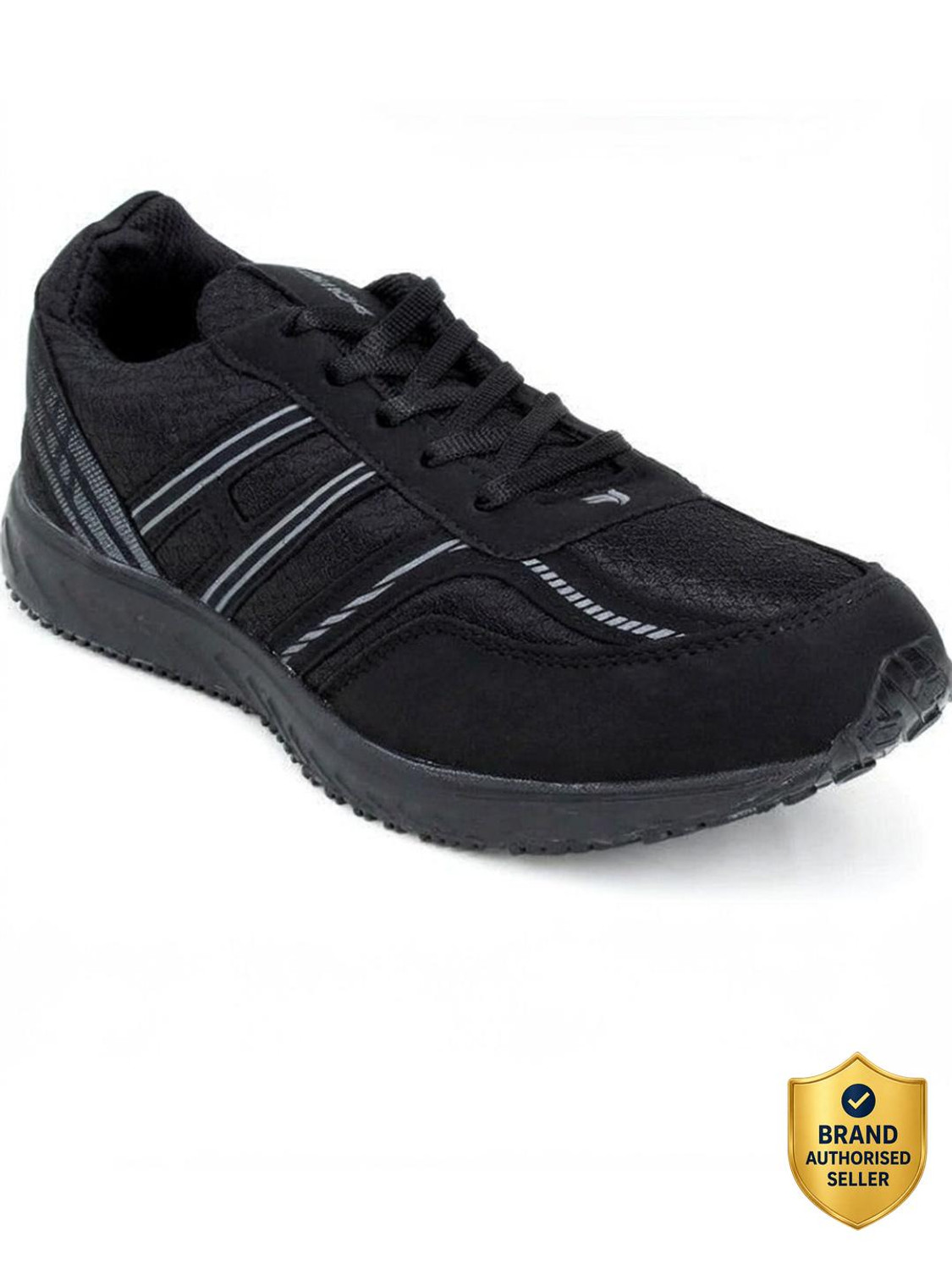 Image of SEGA Running Shoe Running Shoes For Men (Black , 10)