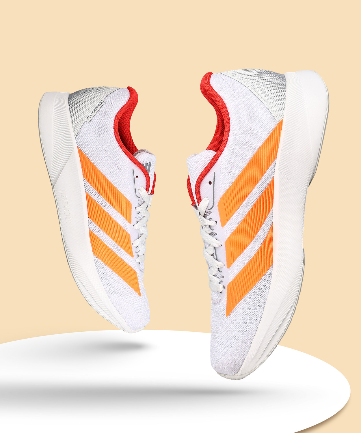 Image of ADIDAS Running Shoes For Women (White , 4)