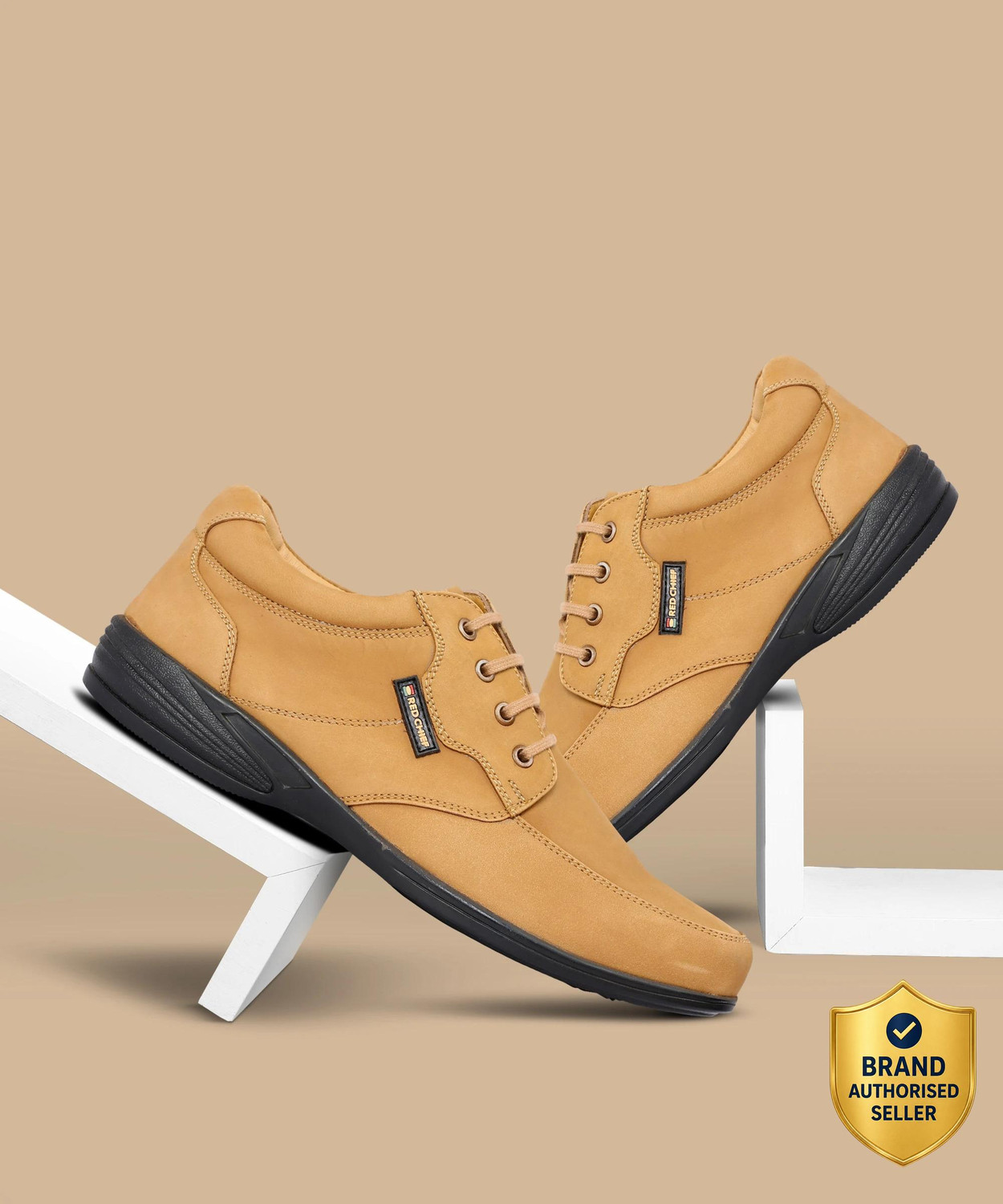 RC3506 022 Lace Up Shoes For Men  (Brown)
