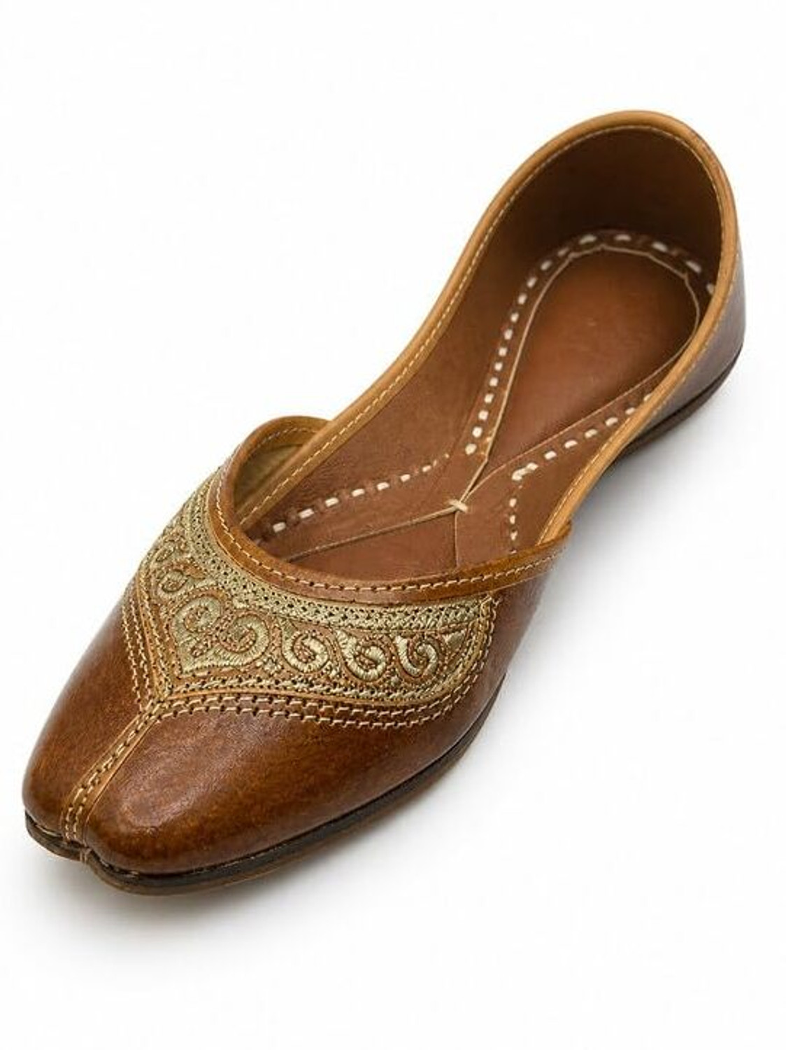 Image of Zoom Shoes ANV-101 Corporate Casuals For Women (Brown , 4)