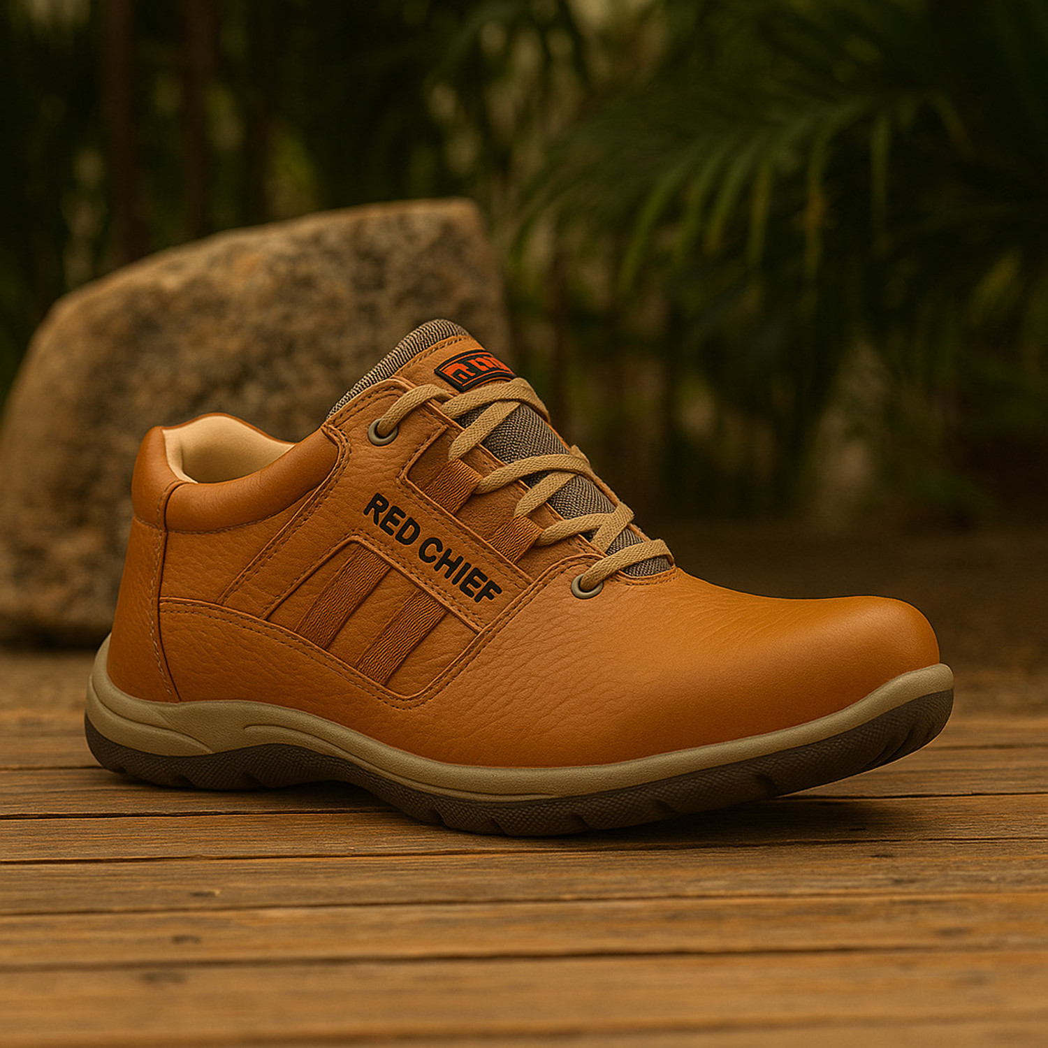 Casual Shoe For Men  (Tan)