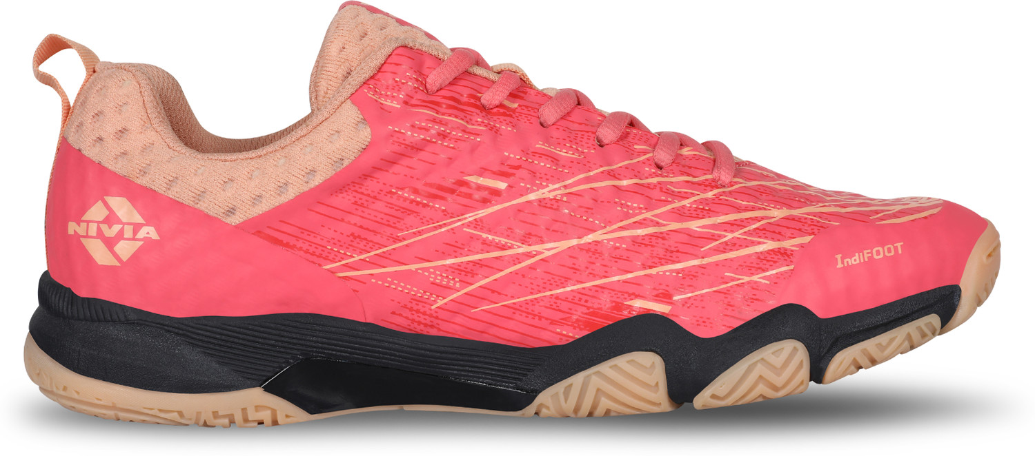 Image of NIVIA Powerstrike 3.0 Badminton Shoes For Men (Multicolor)