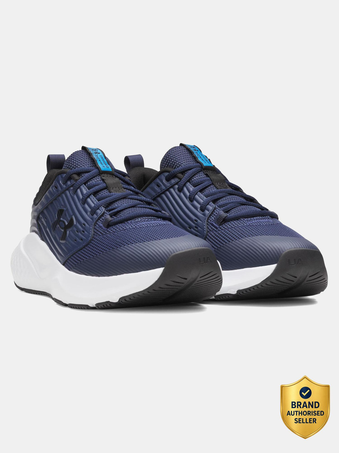 Image of UNDER ARMOUR UA Charged Commit TR 4 Training & Gym Shoes For Men (Black , 9.5)