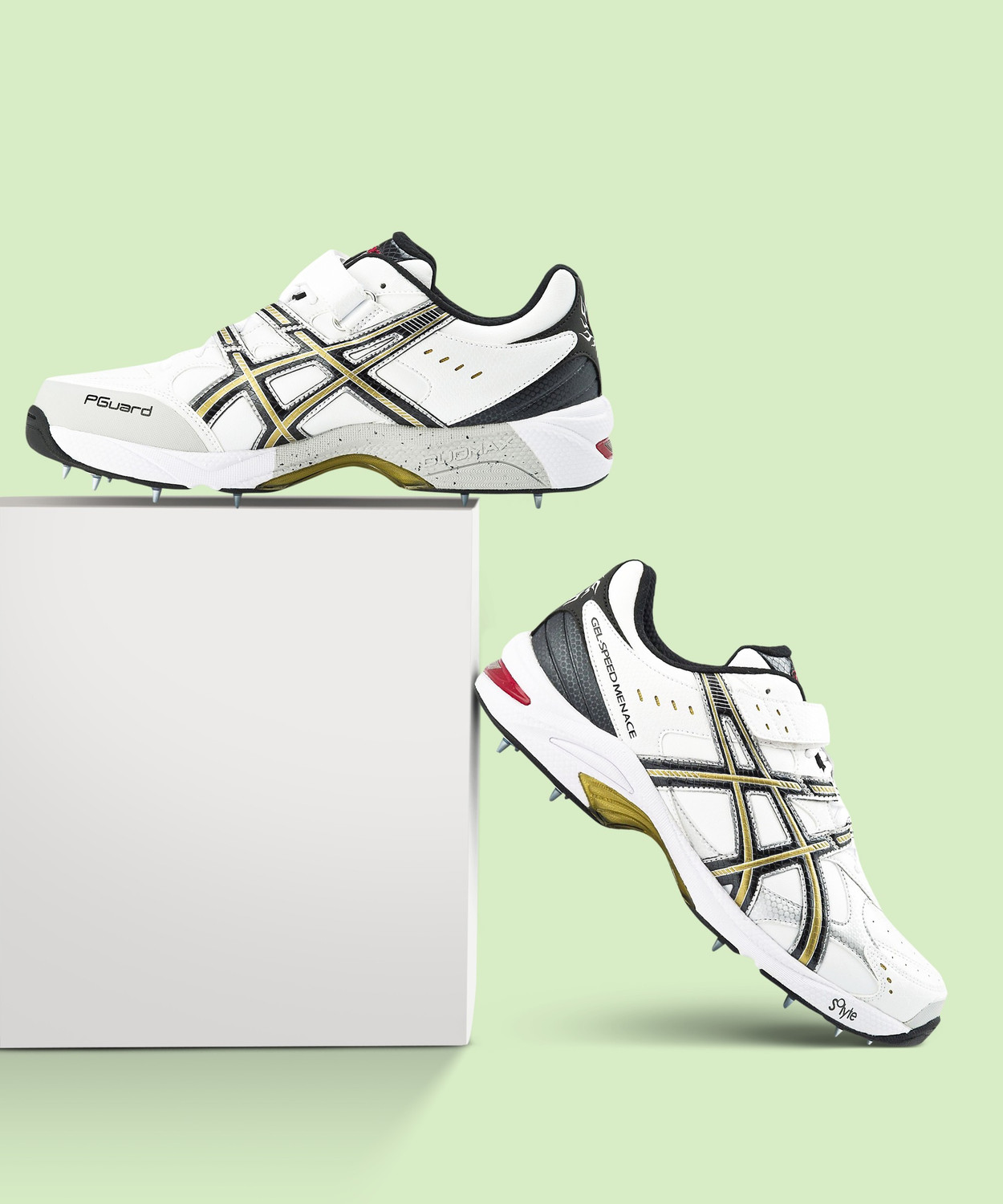 Asics speed menace cricket shoes best sale