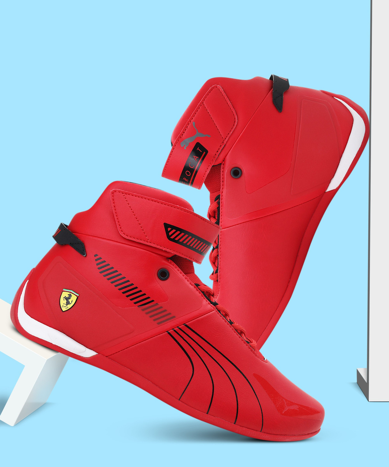 Ferrari red shoes price shop