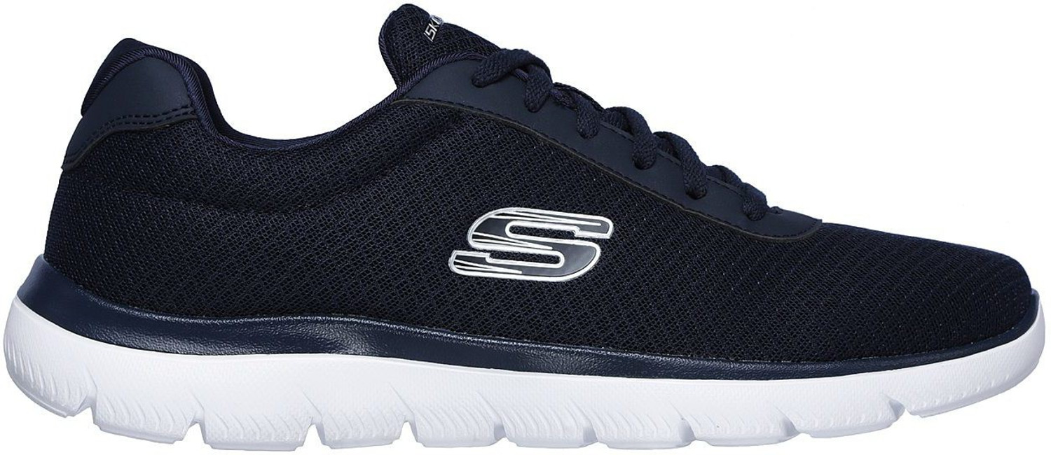 Skechers SUMMITS FIELD DAY Walking Shoes For Men Navy 8 Price History