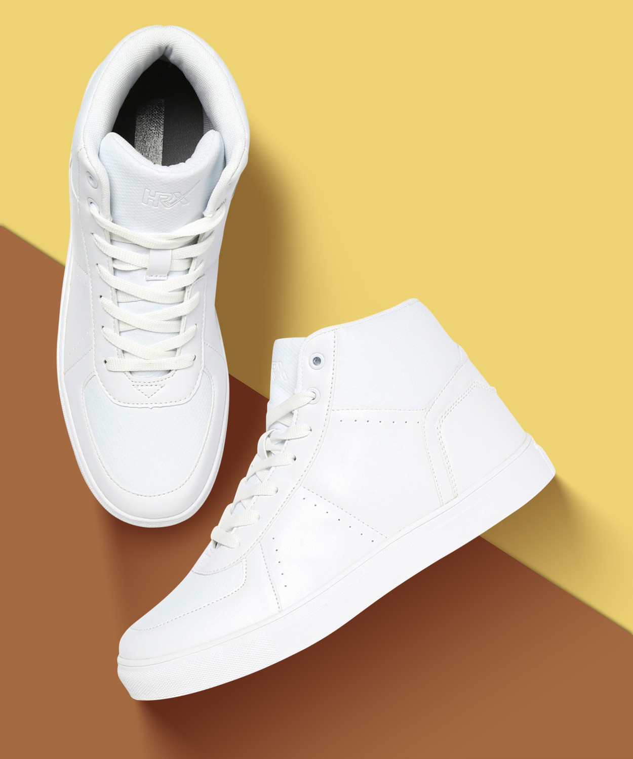 HRX by Hrithik Roshan Men Retro Basket Ball Sneakers Sneakers For