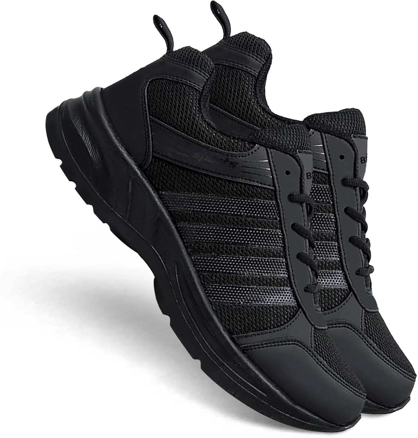 Image of SEGA Running Shoe Running Shoes For Men (Black , 10)
