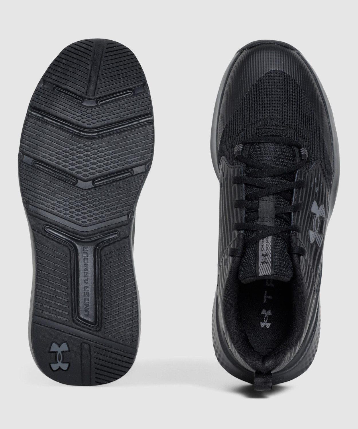 Image of UNDER ARMOUR UA Charged Commit TR 4 Training & Gym Shoes For Men (Black , 9.5)