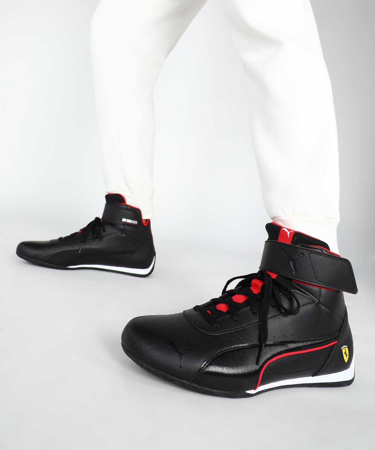 Image of PUMA Ferrari Neo Cat Mid Sneakers For Men