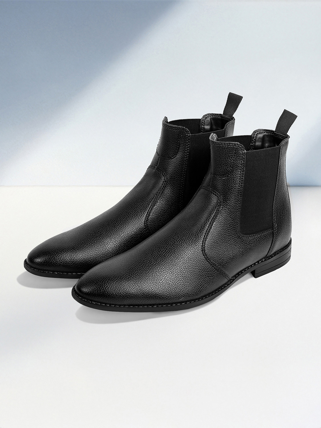 Louis Stitch Black Chelsea Boots for Men – UK6, Riding
