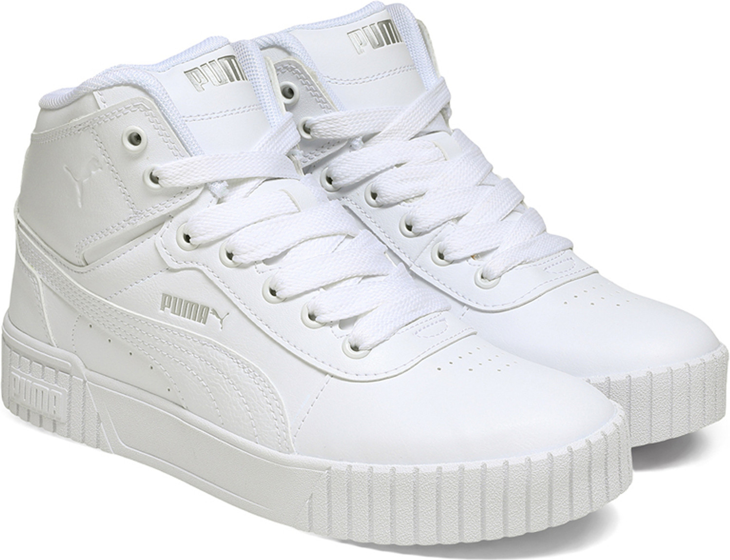 Image of PUMA Shuffle Perf Sneakers For Women (White , 3)
