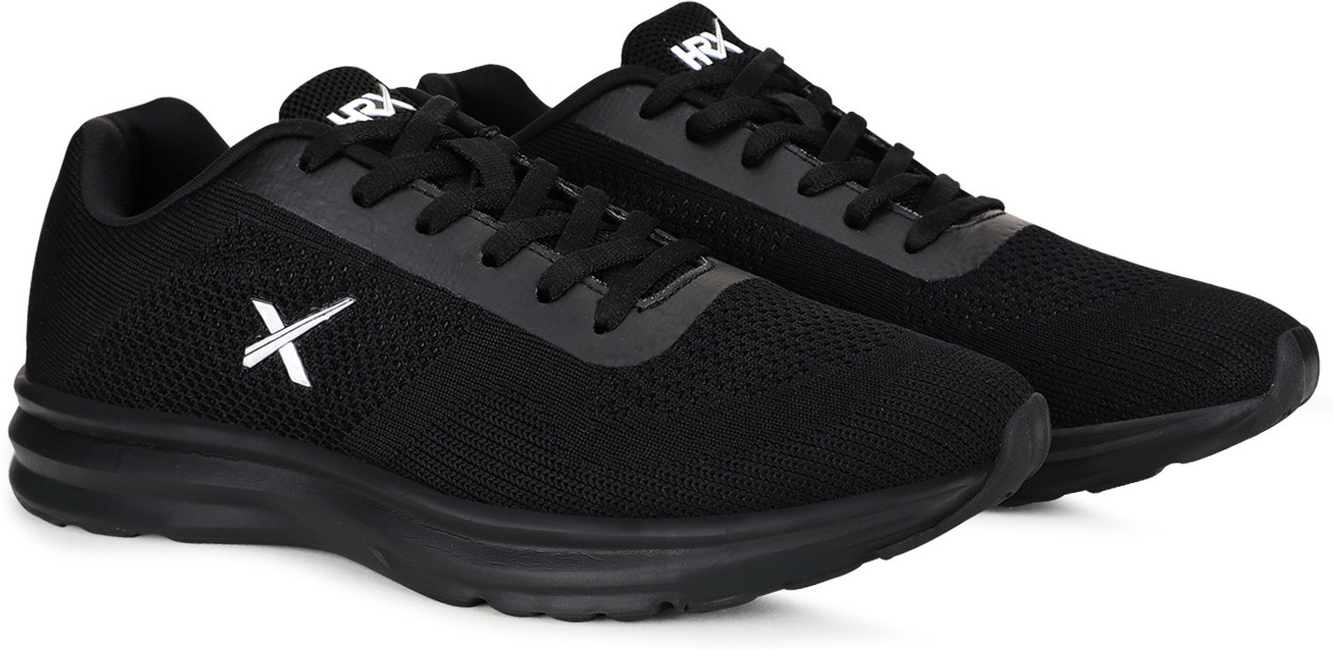 Hrx black sports shoes on sale