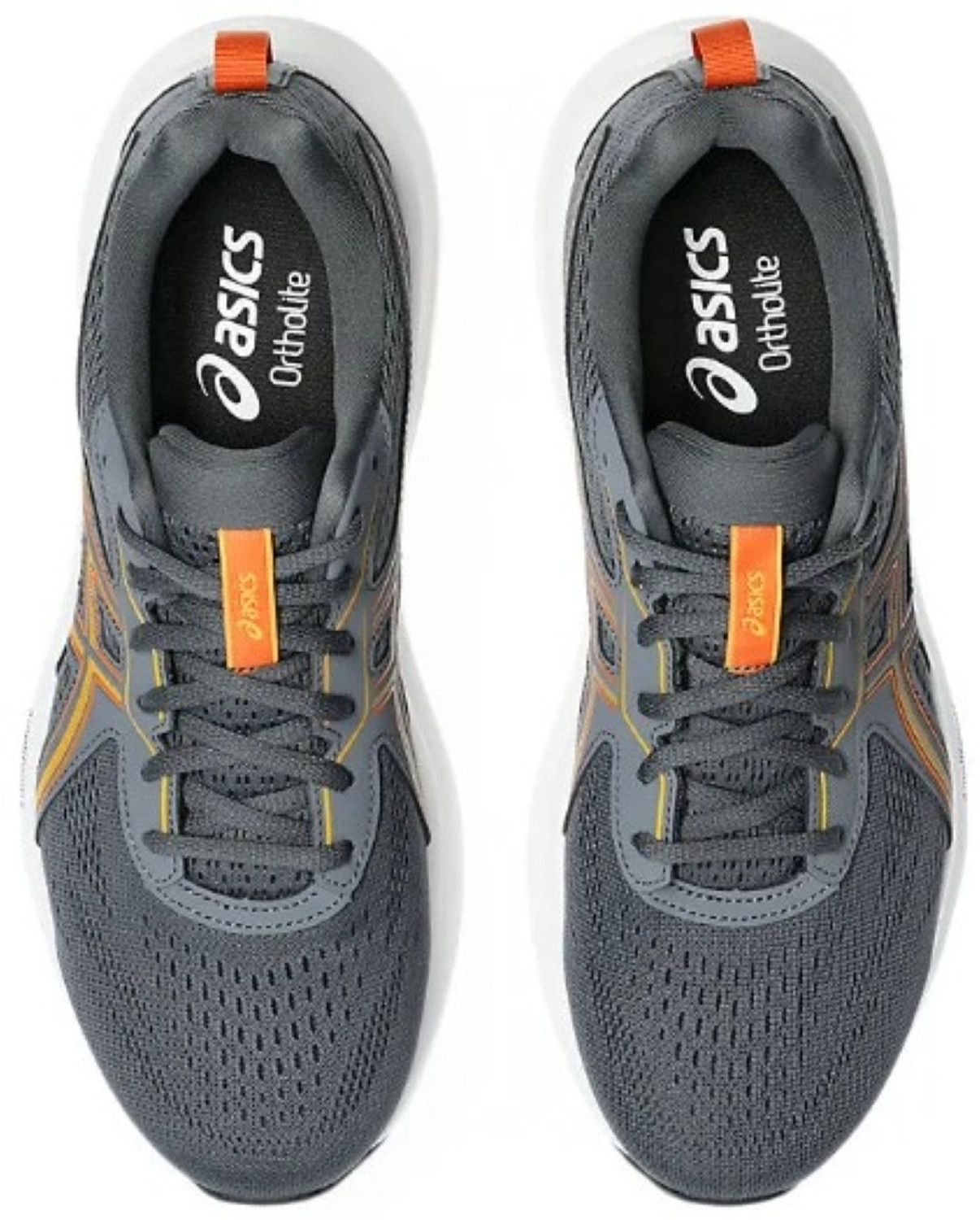 Image of asics GEL-CONTEND 9 Outdoors For Men (Grey, Orange , 8)