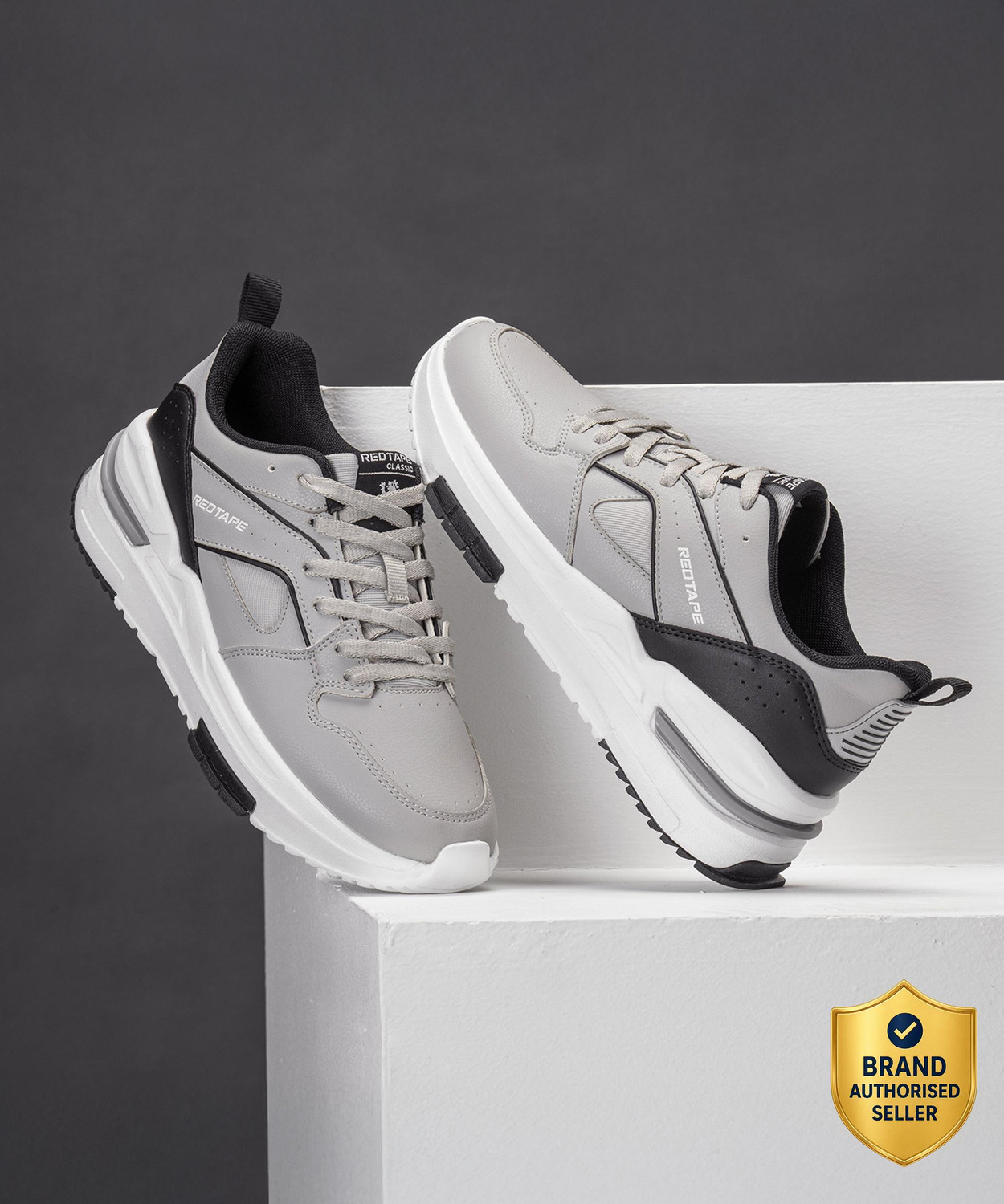 RED TAPE Lifestyle Sneaker Shoes for Men | Classic Rounded Toe, Soothi