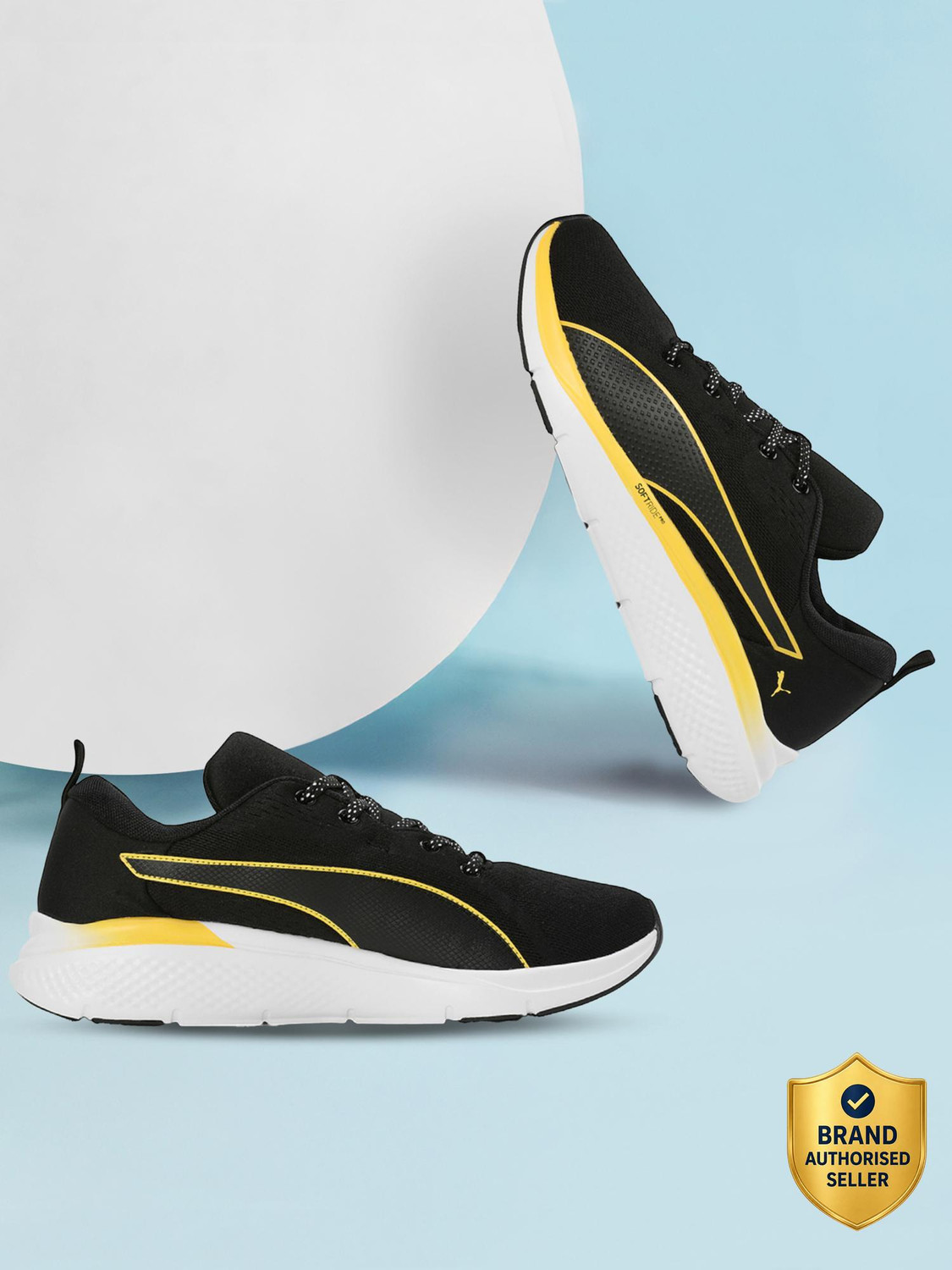 Image of PUMA Walter Running Shoes For Men (Blue , 10.5)