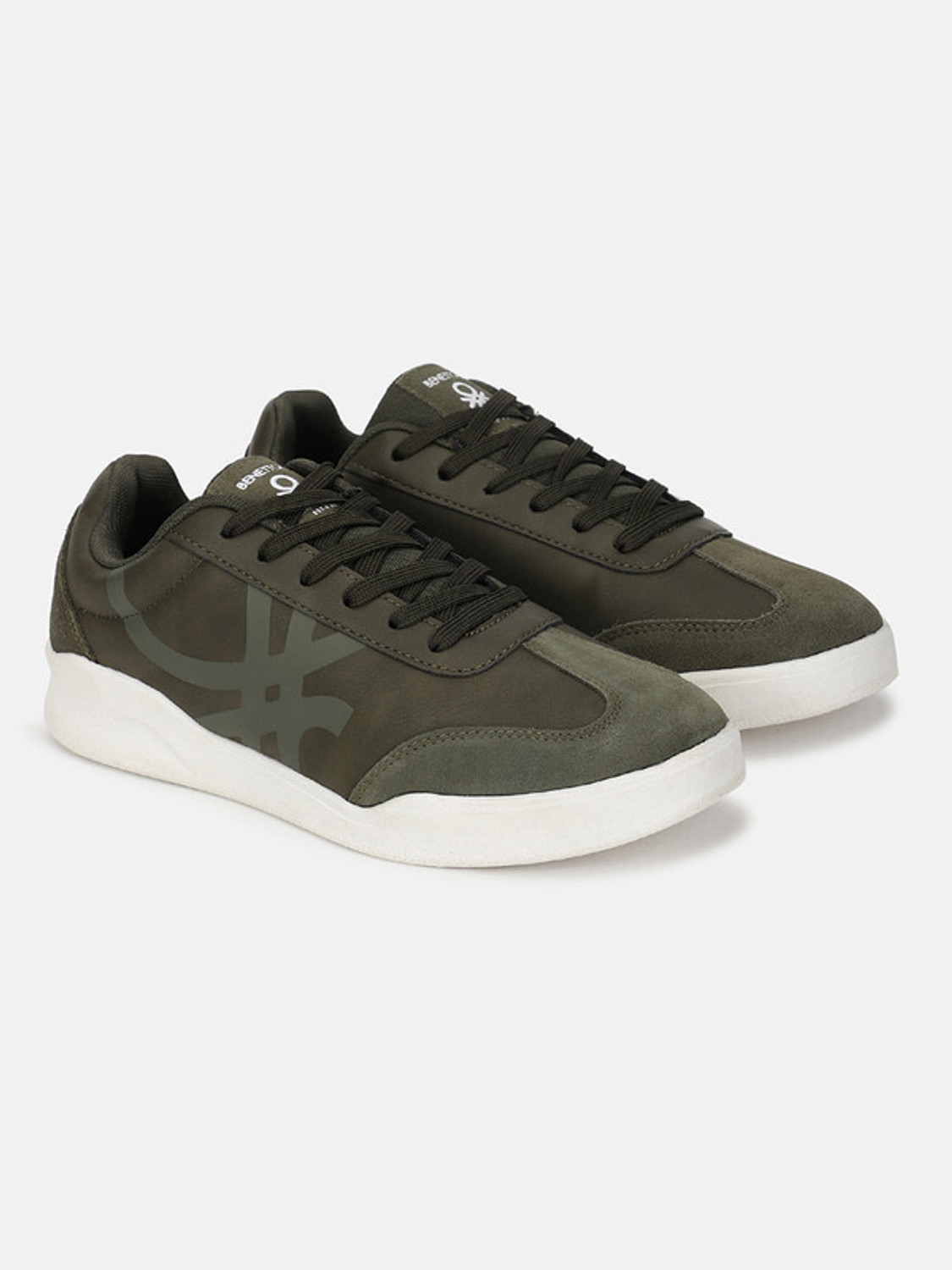 United colors of discount benetton olive sneakers