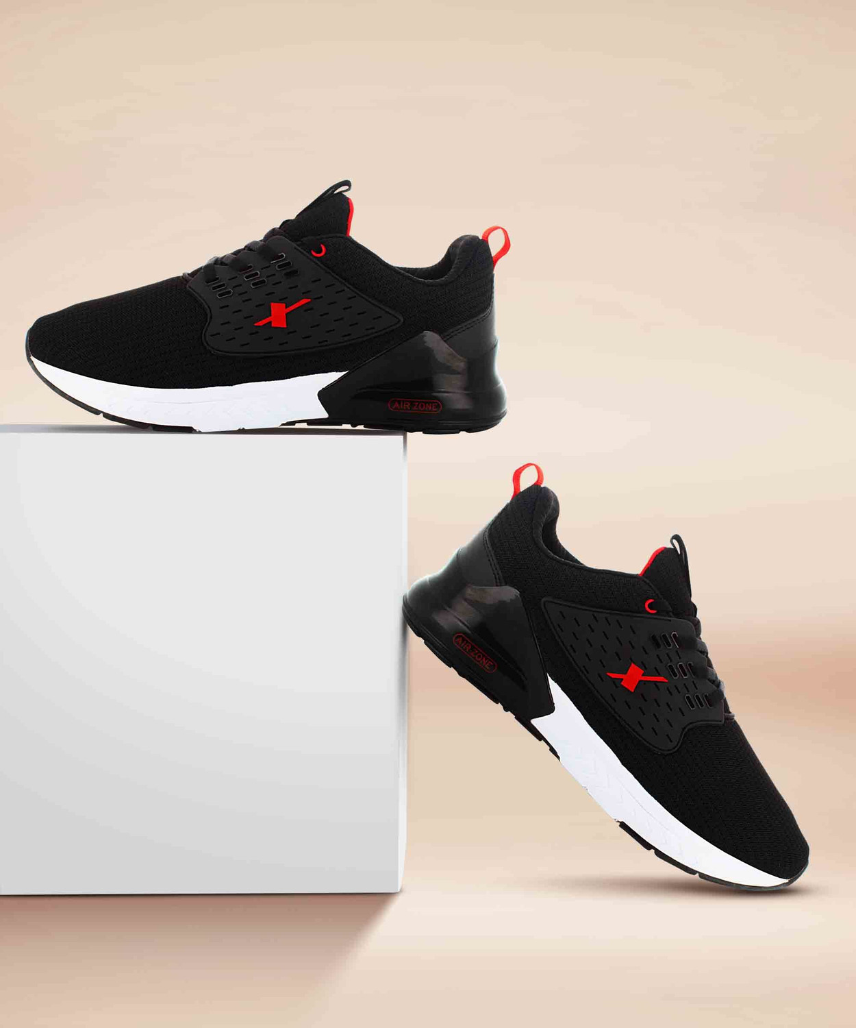 Sparx SM 666 Running Shoes For Men Black Red 7 Price History