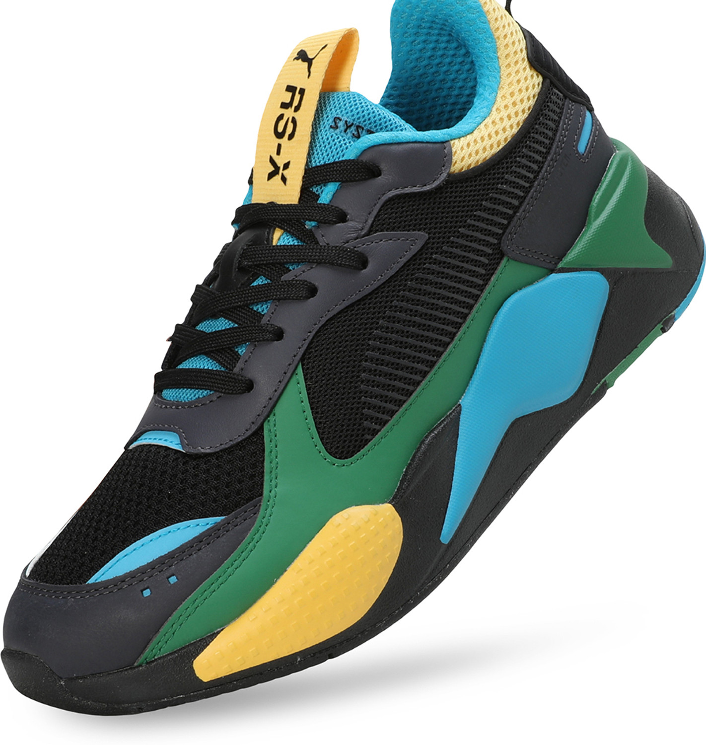 Image of PUMA RS-X TOYS Sneakers For Men (Black , 7)