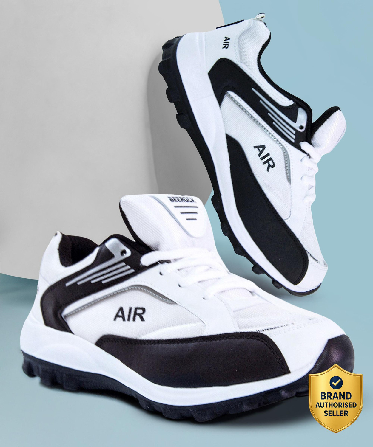 Oxygen Walking Shoes For Men  (White, Black)