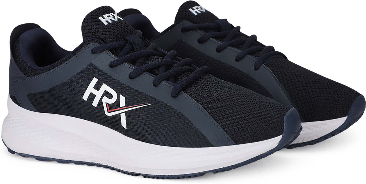 Hrx black running shoes discount