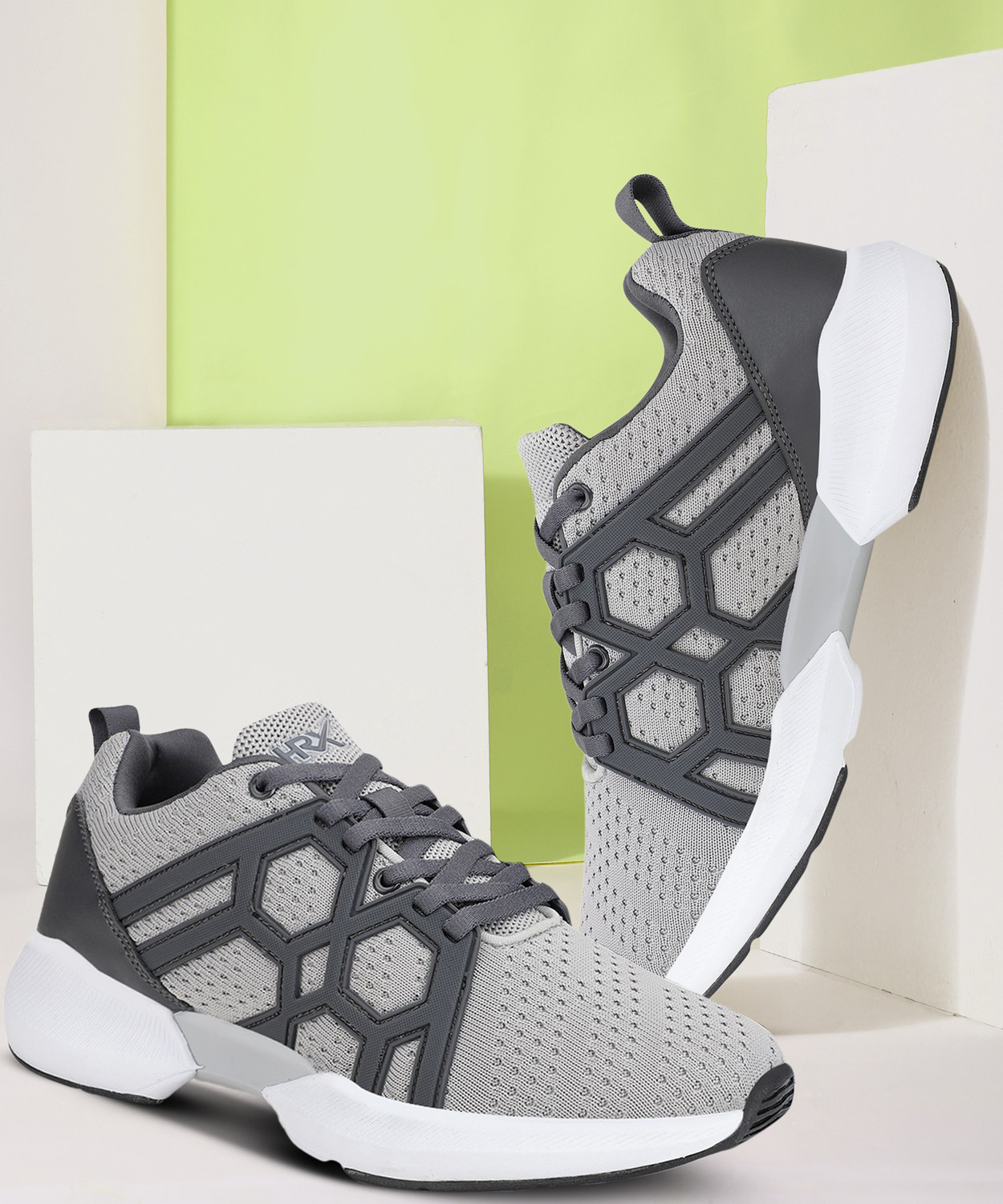 HRX by Hrithik Roshan VELOCITY Running Shoes For Men Grey