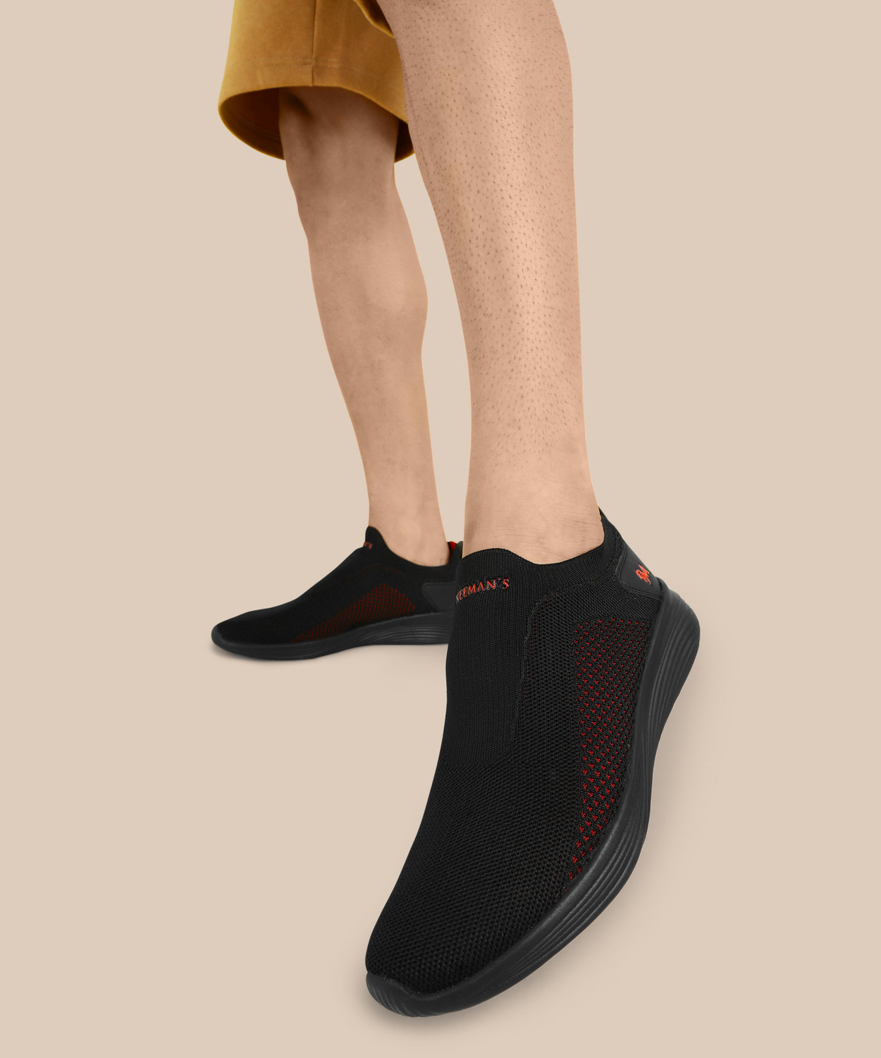 Image of Neemans The Everyday Basic Slip On Casual Shoes For Men | Lightweight & Comfortable Slip On Sneakers For Men