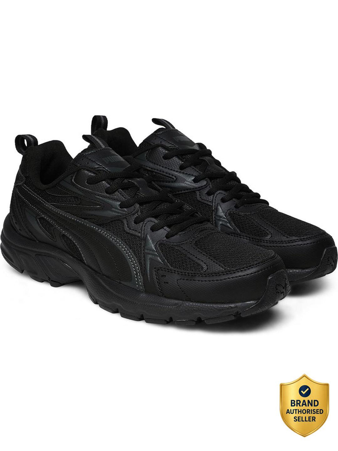 Milenio Tech Casual Shoes For Men (Black , 6)